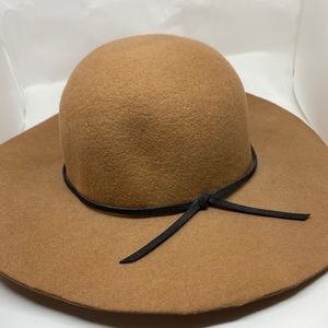 Brown beach hat